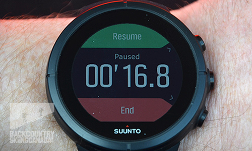 suunto spartan ultra interval training